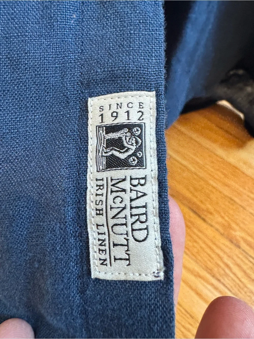 J. Crew Men’s Navy Button-Down Casual Shirt